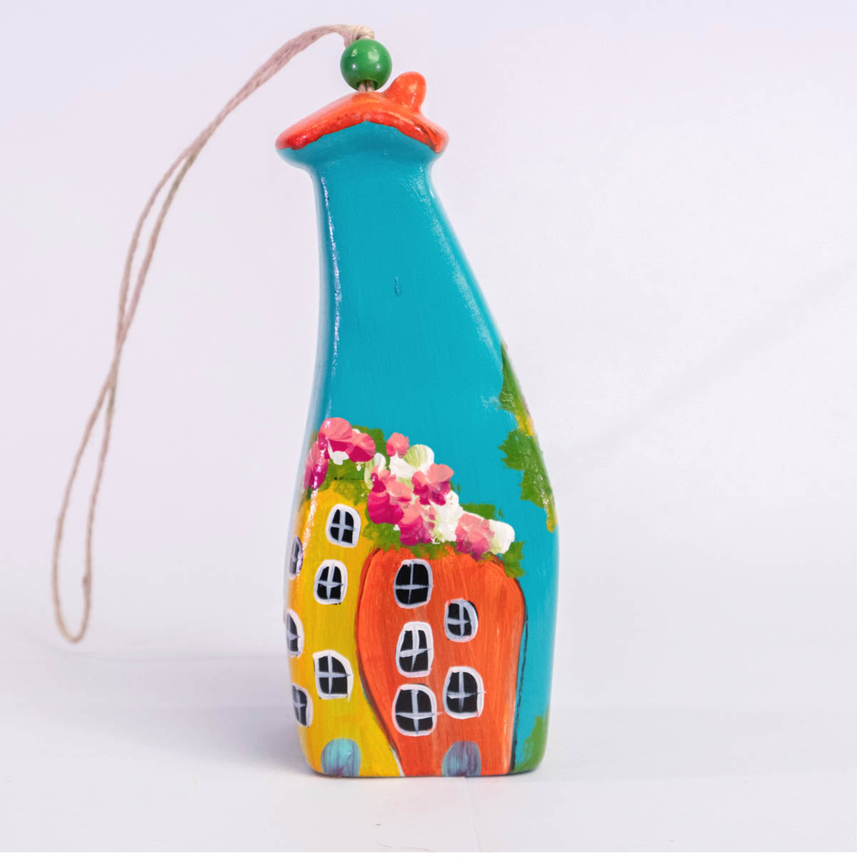 Wall-hanging Ceramic Fairy House / Home Decoration / Handmade / Handicraft / Hand-painted Wall-hanging Ceramic Fairy House