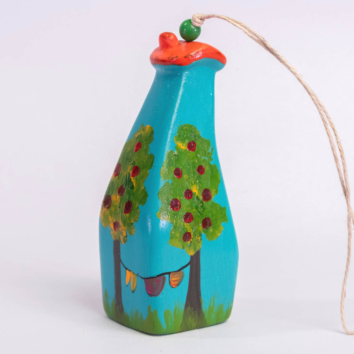 Wall-hanging Ceramic Fairy House / Home Decoration / Handmade / Handicraft / Hand-painted Wall-hanging Ceramic Fairy House