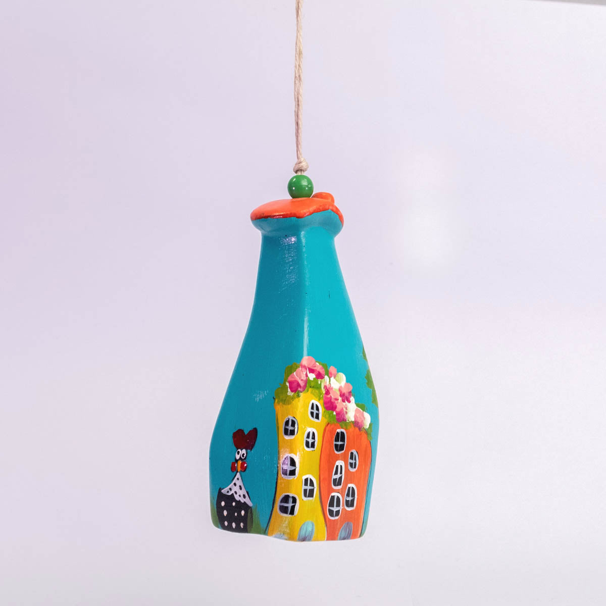 Wall-hanging Ceramic Fairy House / Home Decoration / Handmade / Handicraft / Hand-painted Wall-hanging Ceramic Fairy House